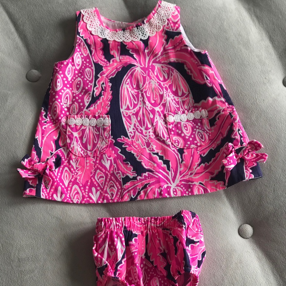Lilly Pulitzer girls dress size 3-6 months